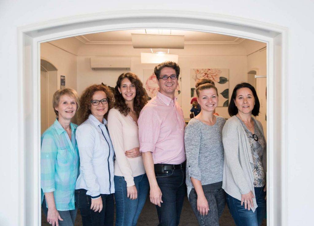 Team der Kinderarztpraxis Ohlig Mannheim