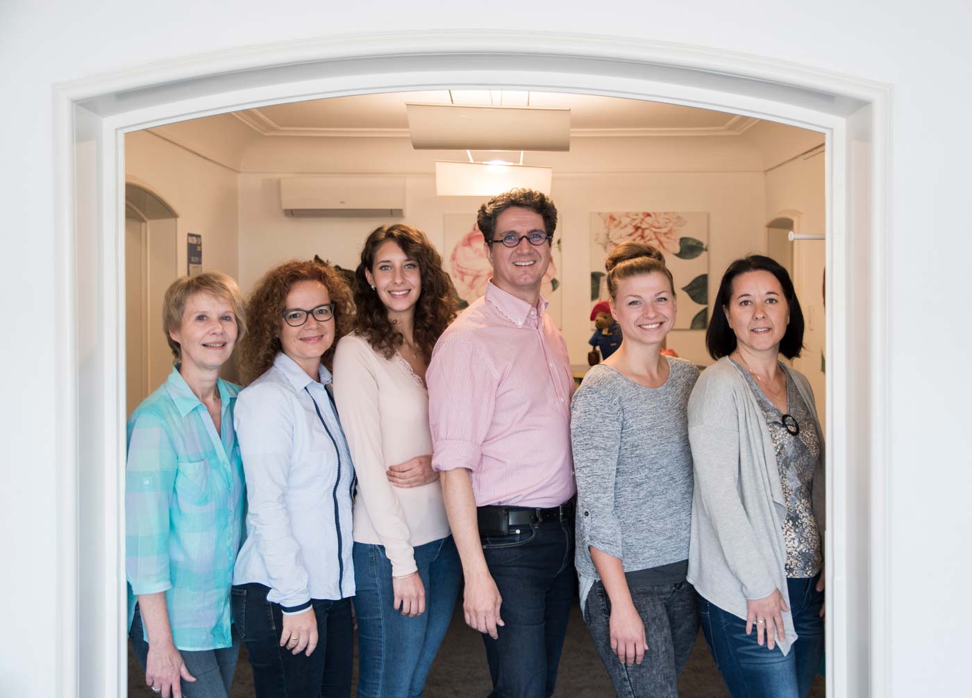 Team der Kinderarztpraxis Ohlig Mannheim